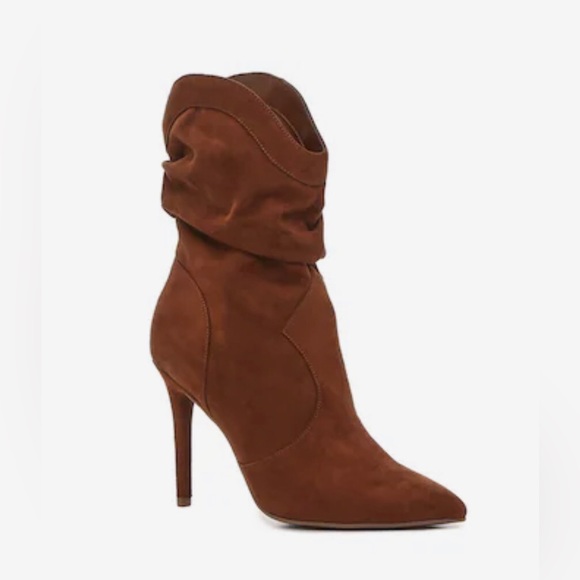 Jessica simpson Lisby Brown Calf Boots New - Picture 4 of 8